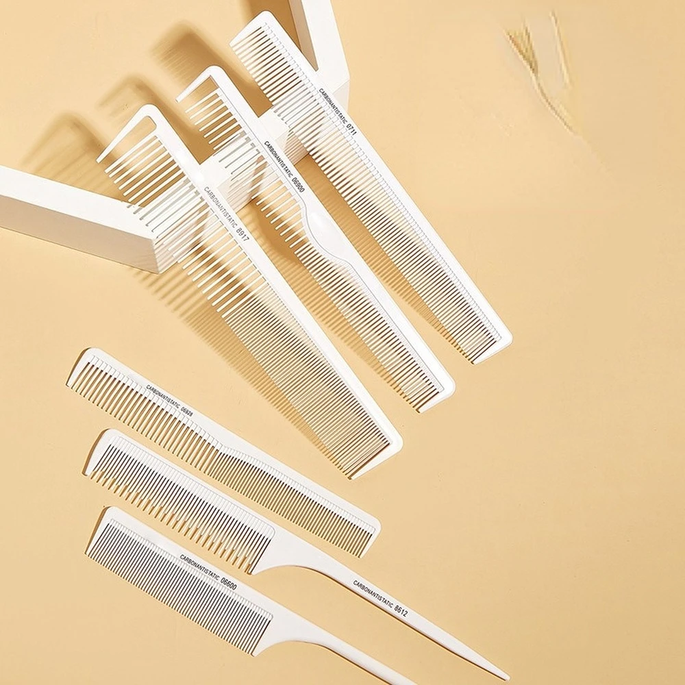 

Fashion Hairdressing Comb Haircut Straight Hairstyle Comb Trim Suit Comb