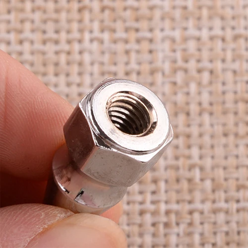 4 шт./компл. M6x1.0 хромированная крышка клапана с шипами гайки болты подходят для