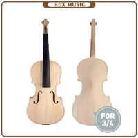 34 violin maple with ebony fingerboard unfinished violin for 34 diy violin accessories