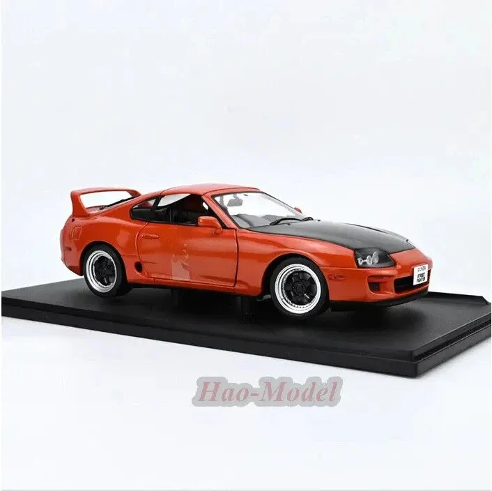 Solido 1/18 для TOYOTA SUPRA MK4 A80 литая под давлением модель автомобиля имитация игрушки
