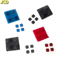 jcd replacement front back screw rubber for new 3ds ll xl console feet cover upper lcd screen screws cover rubber