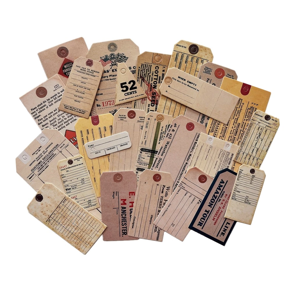 

Винтажная бумага для скрапбукинга 25 шт