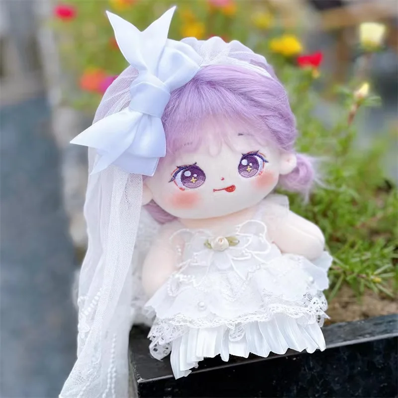 

20cm IDol Doll Anime Plush Star Dolls Cute Stuffed Customization Figure Toys Cotton Baby Doll Plushies Korea Kpop EXO Idol Gift