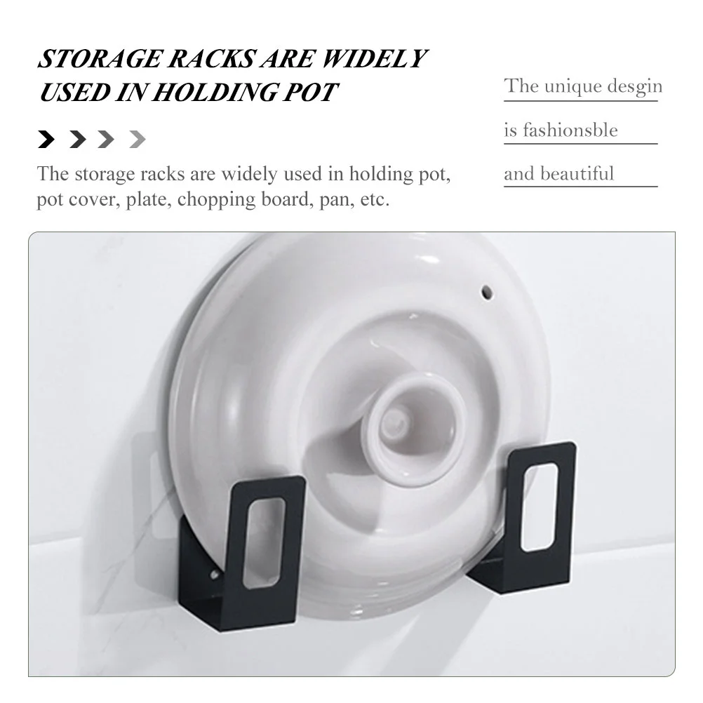 Настенный держатель разделочной доски крышка кастрюли подвесные крючки для