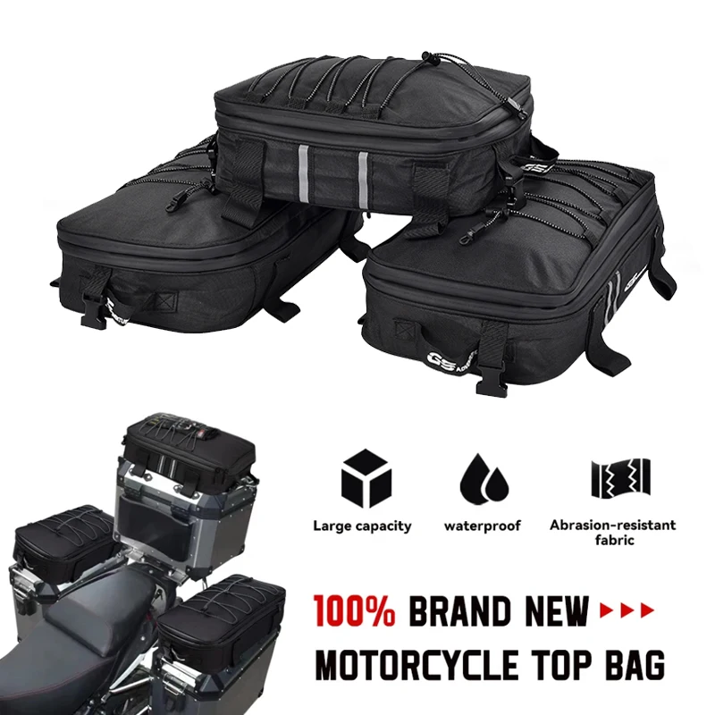 Универсальная верхняя коробка Panniers сумка чемодан сумки для багажа BMW R1250GS KAWASAKI