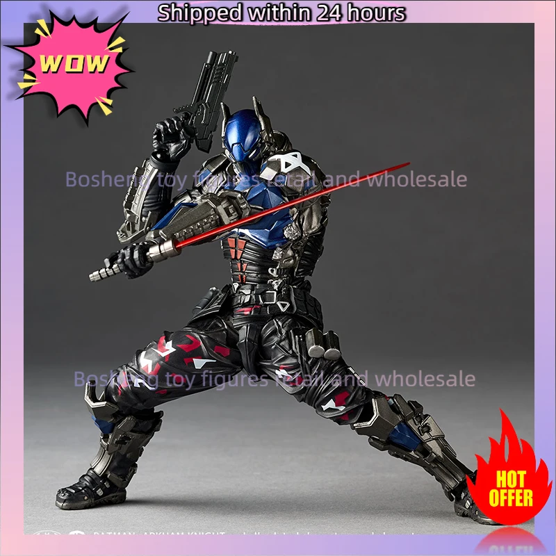 100% в наличии Оригинальная коллекционная фигурка Kaiyodo Revoltech Amazing Yamaguchi Batman Arkham Knight Ver 1.5, модель аниме-персонажа, игрушка (art.: 3920d809a6c32) - 3920d809a6c32