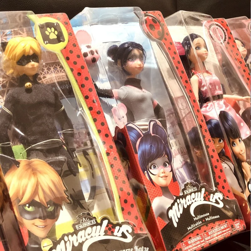 Коллекционная фигурка Bandai Miraculous Ladybug Marinette Rena Rouge Cat Noir