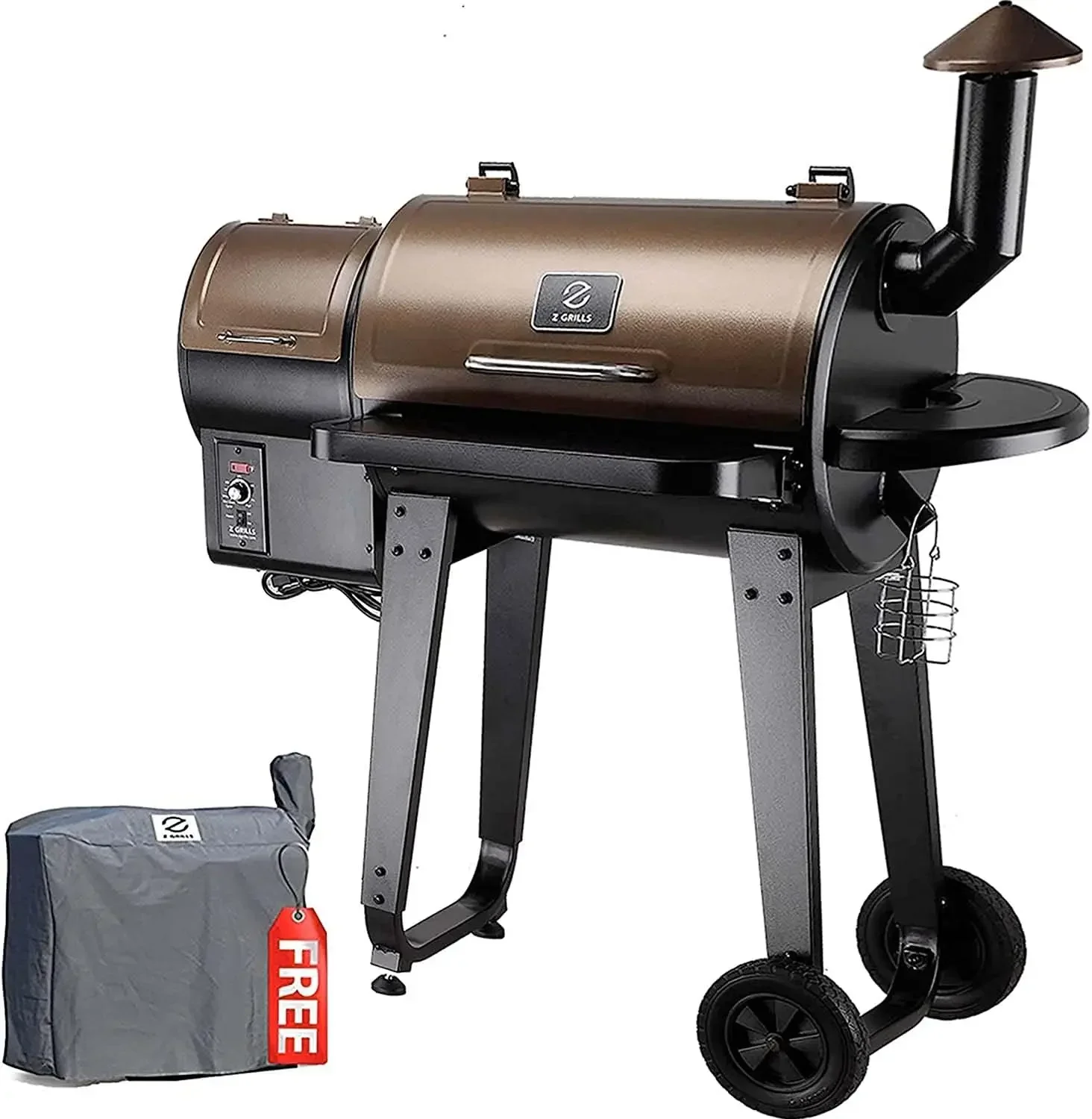 Для Z GRILLS ZPG-450A 2024 Обновленный гриль на древесных гранулах и коптильня