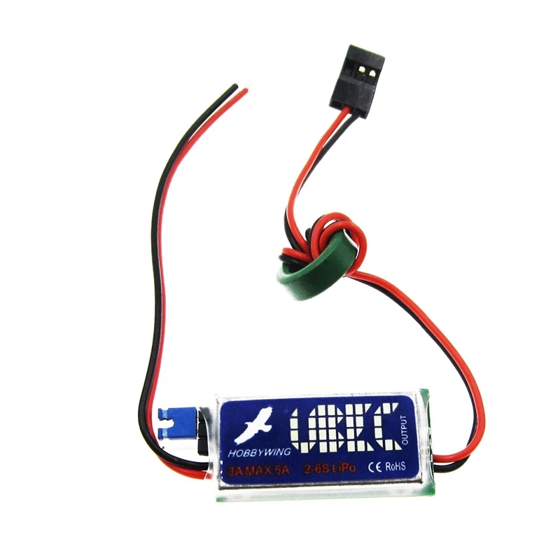 

Универсальный RC Hobbywing 3A переключатель режима UBEC 5V 6V max 5A самый низкий ДЛЯ RF шум A3GU