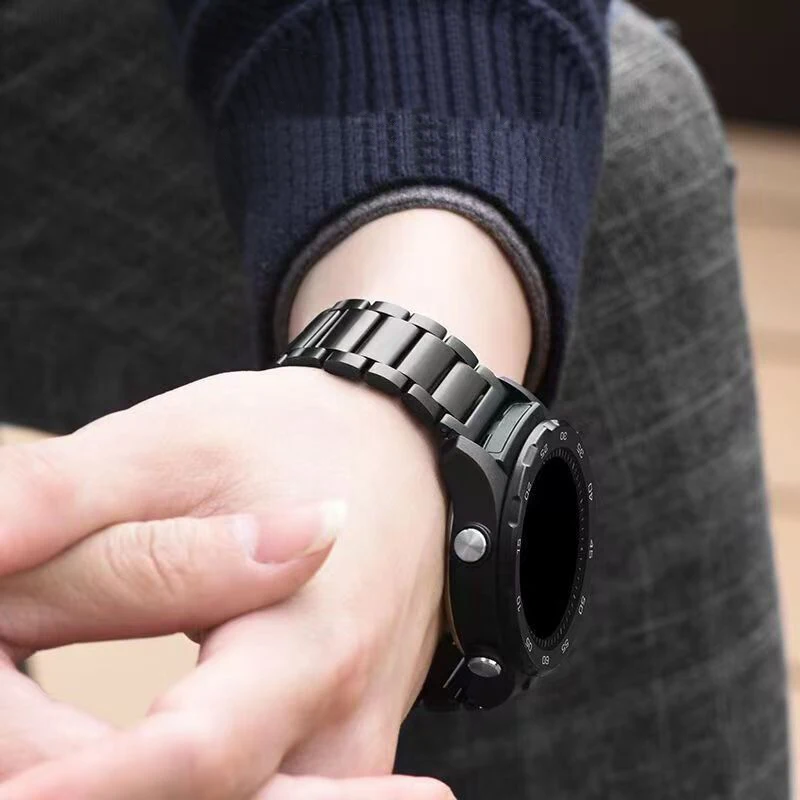 Metal Watchband For HUAWEI WATCH GT 2 GT2 46mm 42mm Band Bracelet for HONOR Magic ES Watch 20mm 22mm Stainless Steel Watchband