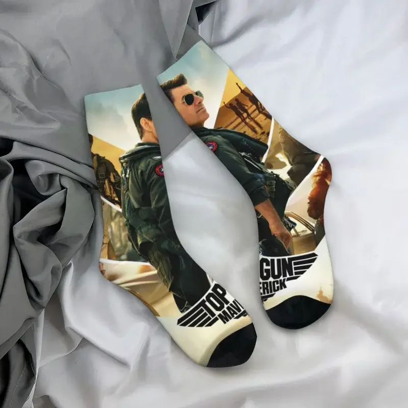 Горячая пленка Maverick Топ пистолет платье носки для мужчин женщин теплые забавные