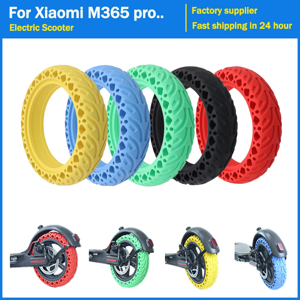 

8 1/2 Rubber Solid Tire for Xiaomi 3 Mijia M365 Electric Scooter Shock Absorber Damping Tyre Pro pro2 Scooter Tubeless 8.5" tire