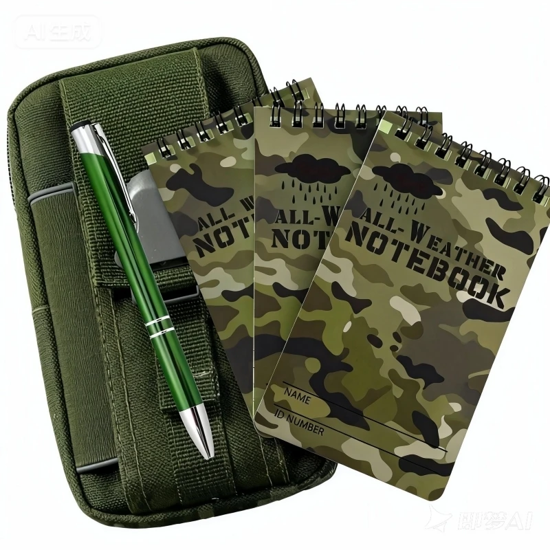 

Набор из 5 водонепроницаемых тактических блокнотов