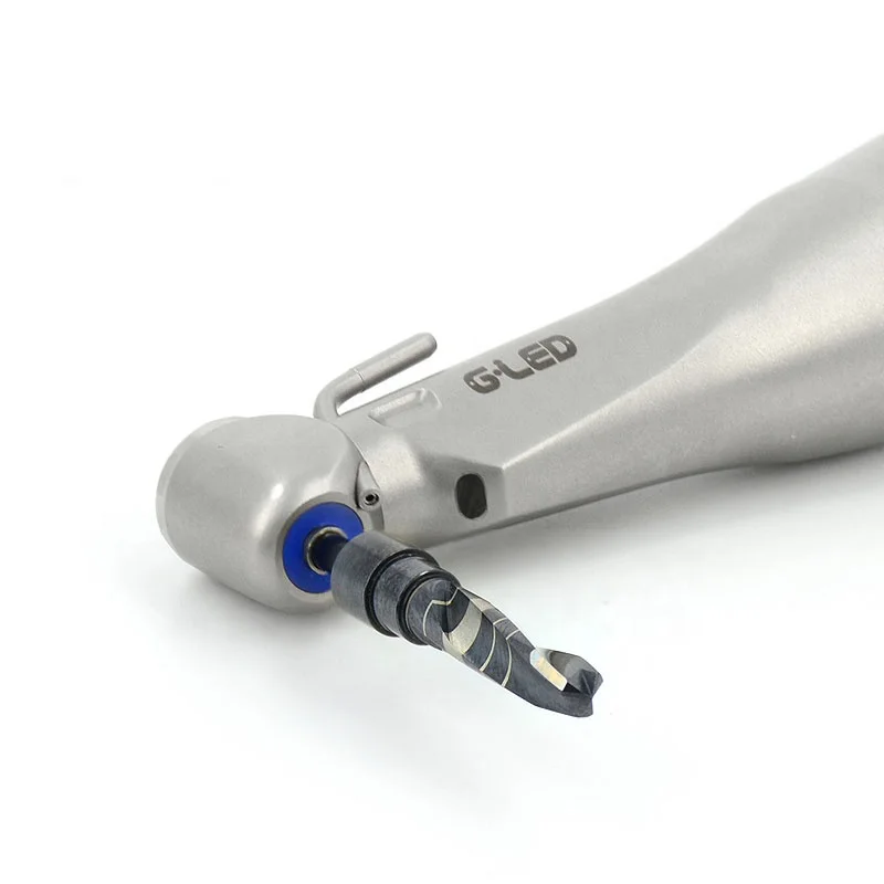 

Dental Handpiece for Implantology 20:1 Implant Contra Angle Low Speed Hand Piece Speed Reduction LED