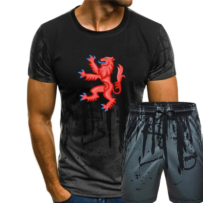 

Футболка с шотландским львом, шотландская рубашка, размеры S-5XL