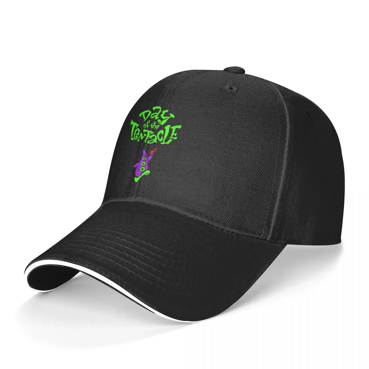 Tentacle Baseball Cap Maniac Mansion Day of the Tentacle Kpop Fashion Trucker Hat Retro Custom Man Baseball Caps