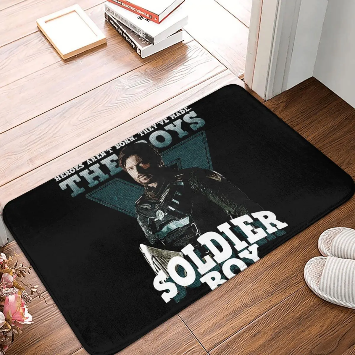 

The Boys Tv Show Bedroom Mat Soldier Boy The Boys Comic Style Doormat Kitchen Carpet Entrance Door Rug Home Decoration