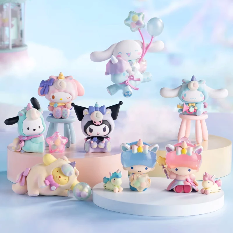 Милые игрушки Fantasy Paradise Series PomPomPurin Cinnamoroll Melody Kuromi Pochacco экшн-фигурки куклы подарки