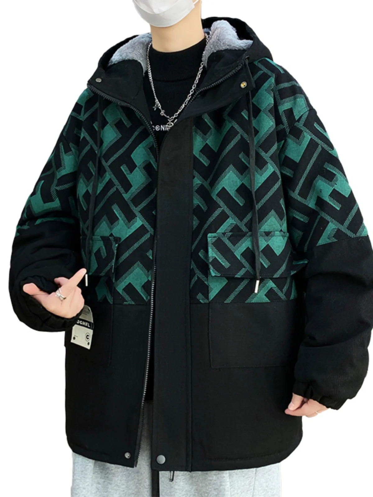 Утолщенная верхняя одежда для учащихся младших классов средней школы на