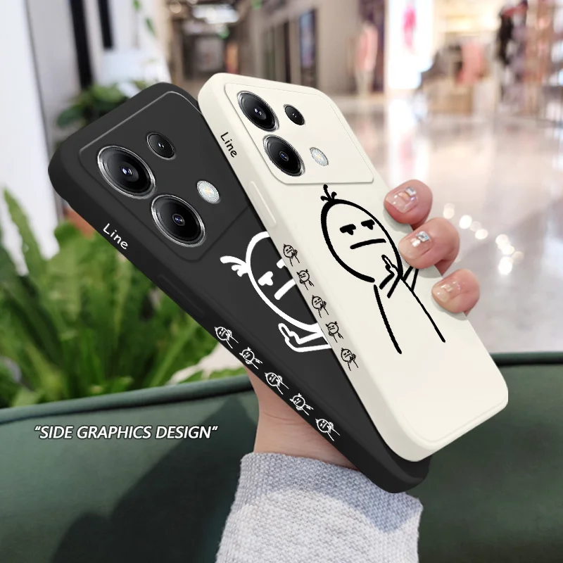 Силиконовый чехол для Xiaomi Poco X6 F6 M6 M5 M5S F5 X5 F4 X4 M4 F3 M3 X3 Pro 4G