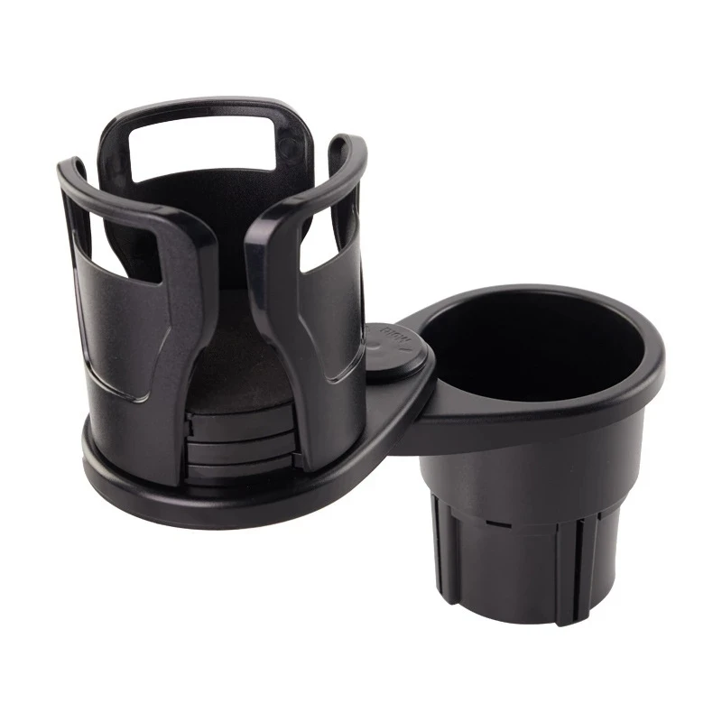 

Vehicle-mounted Slip-proof Cup Holder 360 Degree Rotating Water Car Cup Holder Multifunctional Dual Houder Auto Drinks Accessory