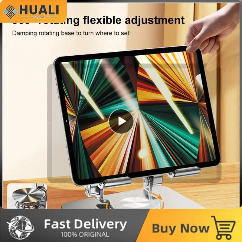 

Foldable Mobile Phone Holder Tablet Bracket Aluminum Alloy Desktop Phone Stand Multifunctional Tablet Holder Stand Support