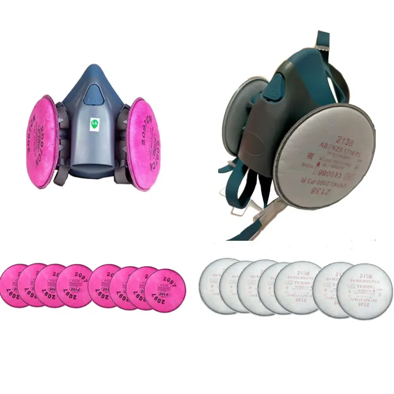 7502 Респираторная маска Защитная Промышленная окраска Распылительный противогаз
