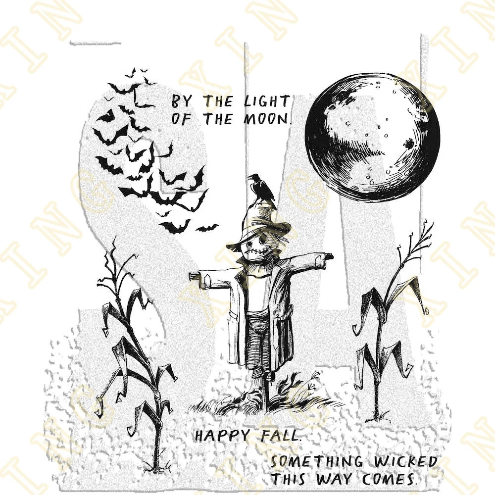 

Metal Cutting Dies Clear Stamps Scrapbook Diary Secoration Embossing Template Diy Greeting Card Handmade 2022 New the Scarecrow