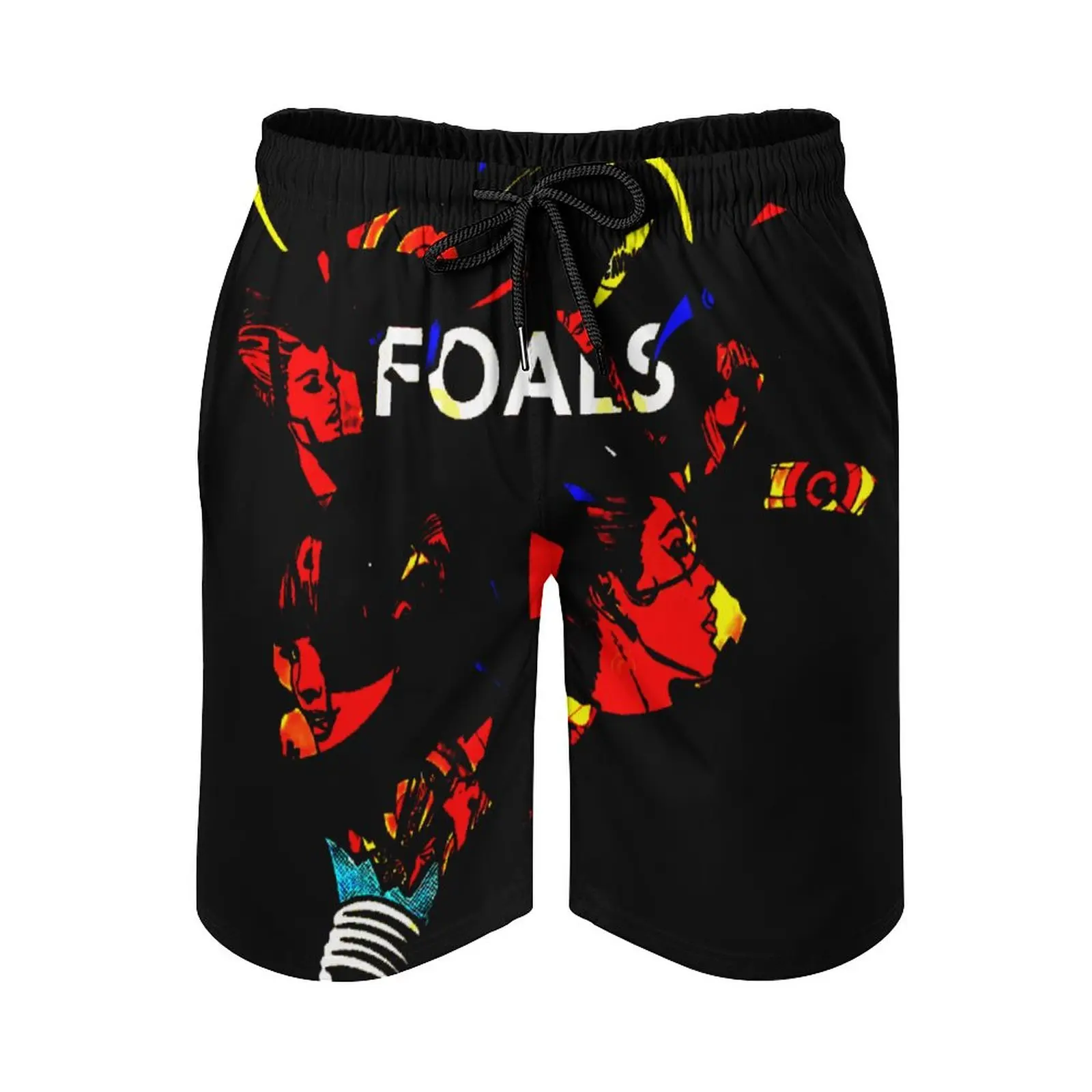 

Men's Beach Shorts Anime Beach Foals Mozaik Foals Breathable Quick Dry Top Quality Casual Adjustable Drawstring Loose Stretch Ha