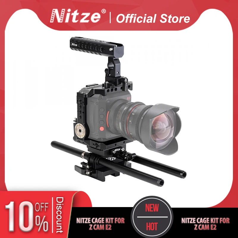 

Комплект Nitze Cage для Z Cam E2 с HDMI и USB кабельные зажимы, ZTK-E2-II