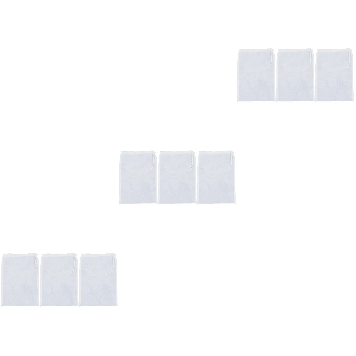 

pcs Nylon Gauze Filter Bags Reusable Mesh Strainer for Soy Yogurt (80 Mesh, 20x30cm)