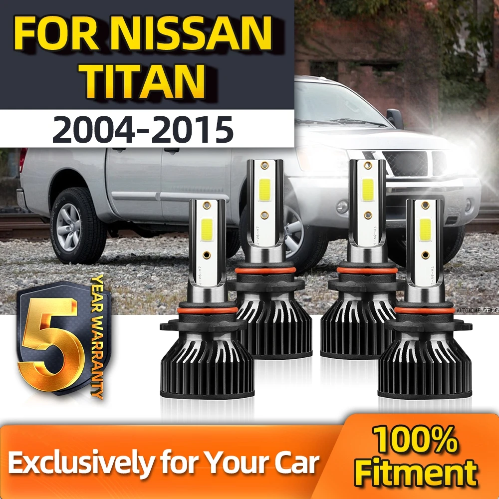 

Комплект передних фар для NISSAN TITAN 9005-2015, 2/4 шт.