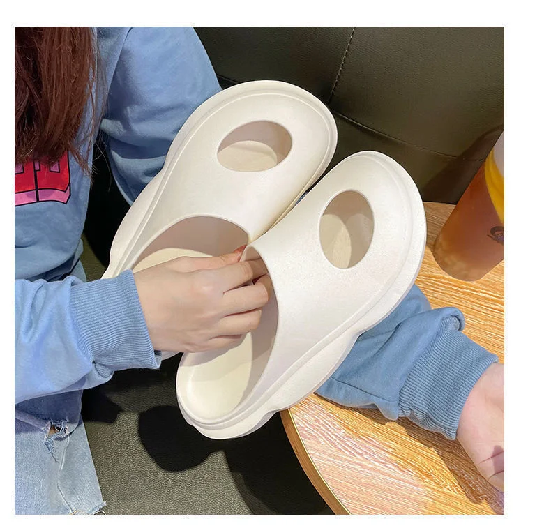 2022 Summer Man Women Solid Color Hollow Out Sandals Couple Slippers Men Outdoor Beach Sandals Slipper Shoes