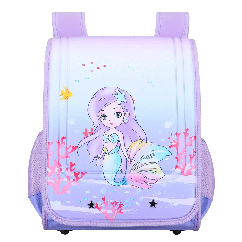 Japanese Trolley Schoolbag kids Wheel school Backpack Removable Children School Bags for boys girls pu leather Luggage Book Bags