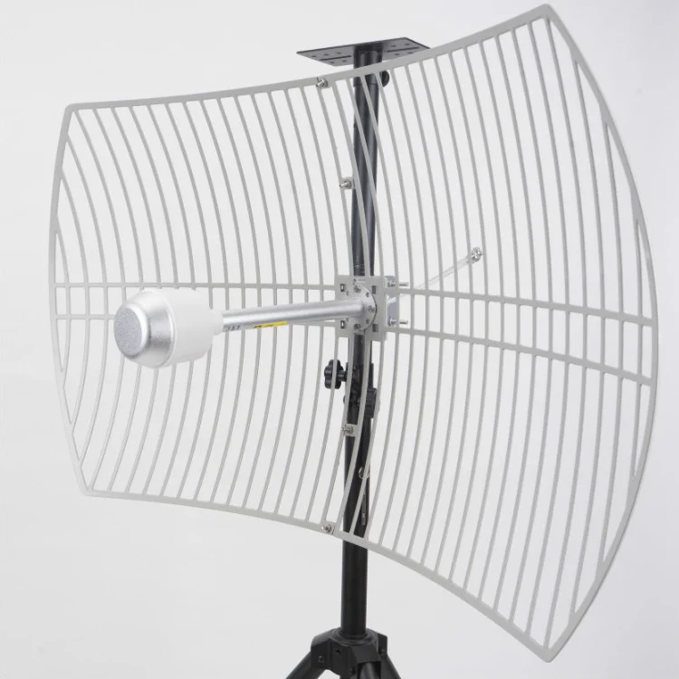 Антенна усилителя сигнала Wi-Fi наружная антенна 4g 1710-3800 МГц 24 дБи параболическая с