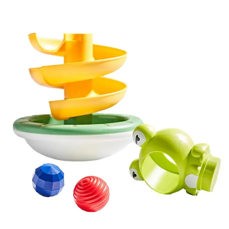 Игрушка-трек для малышей развивающая Дошкольная игрушка с лягушкой игра в форме