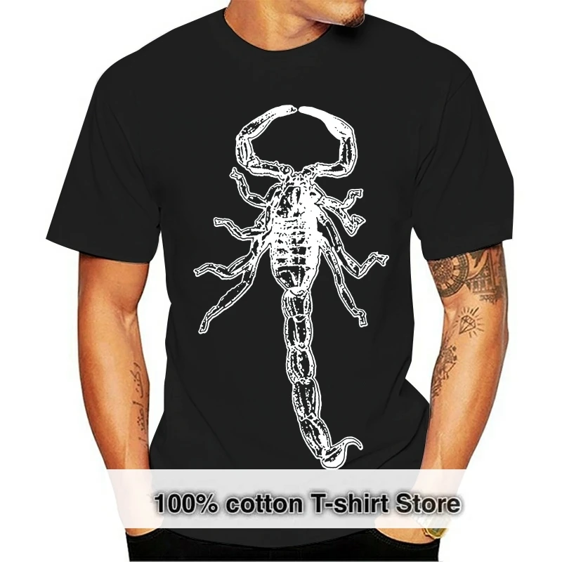 

STING ICONIC SCORPION T SHIRT Cool Casual t shirt men Unisex New Fashion tshirt Loose Size top