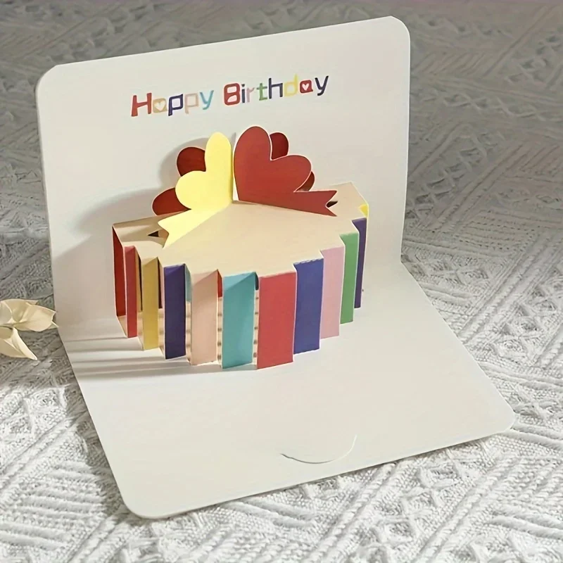 

3D открытка на день рождения