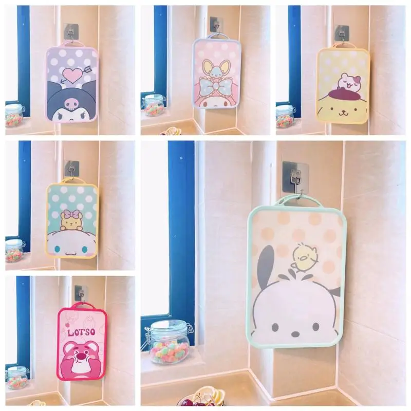 

Sanrio Kawaii Anime Kuromi My Melody Cute Cartoon Cinnamoroll Girly Heart Pachacco Personality Cutting Board Toy for Girls