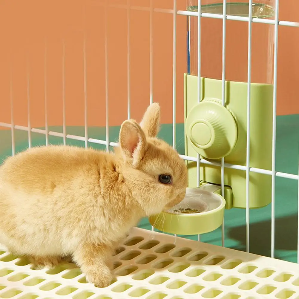 

600ml Hanging Water Dispenser Leak-proof Drinking Fountain Pet Supplies For Rabbit Chinchilla Hamster