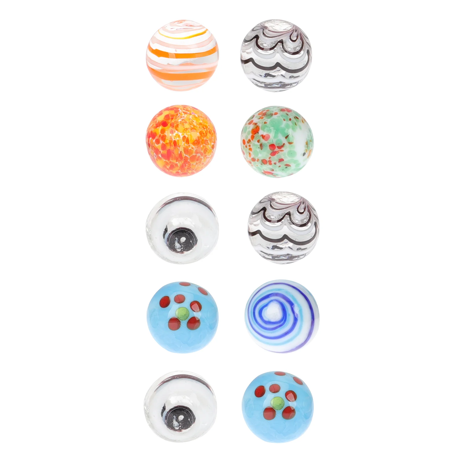 

Glass Balldecorative Sphere Beads Mini Orbs Bead Ornament Christmas Party Style Vintage Mosaic Table Small Crafts Vase Retro