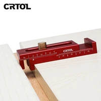 crtol woodworking line gap gauge aluminum alloy depth measuring sawtooth ruler marking gauge measuring tools