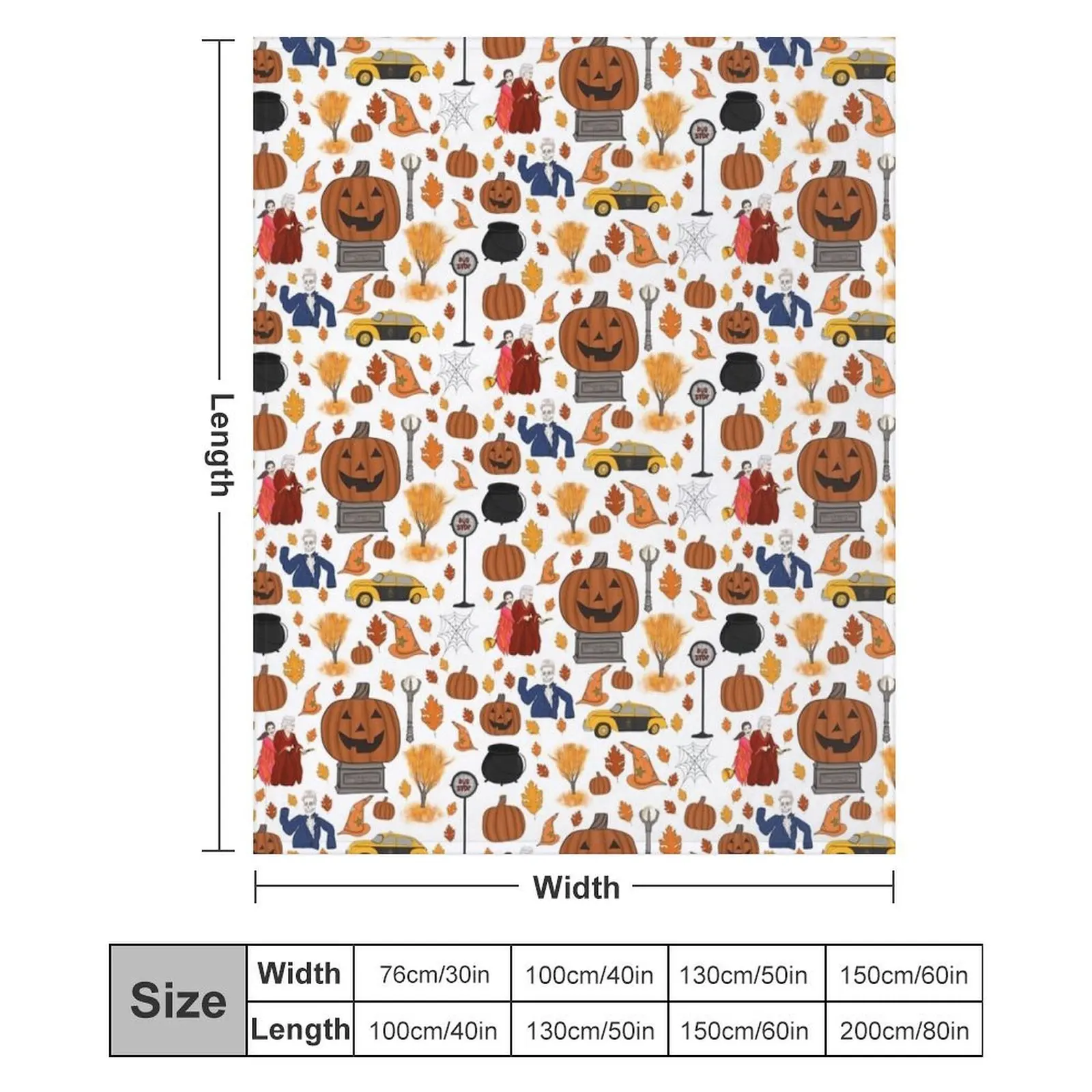 Хэллоуинтаун Эст. Длинное одеяло Ago для малышей одиночные теплые одеяла с