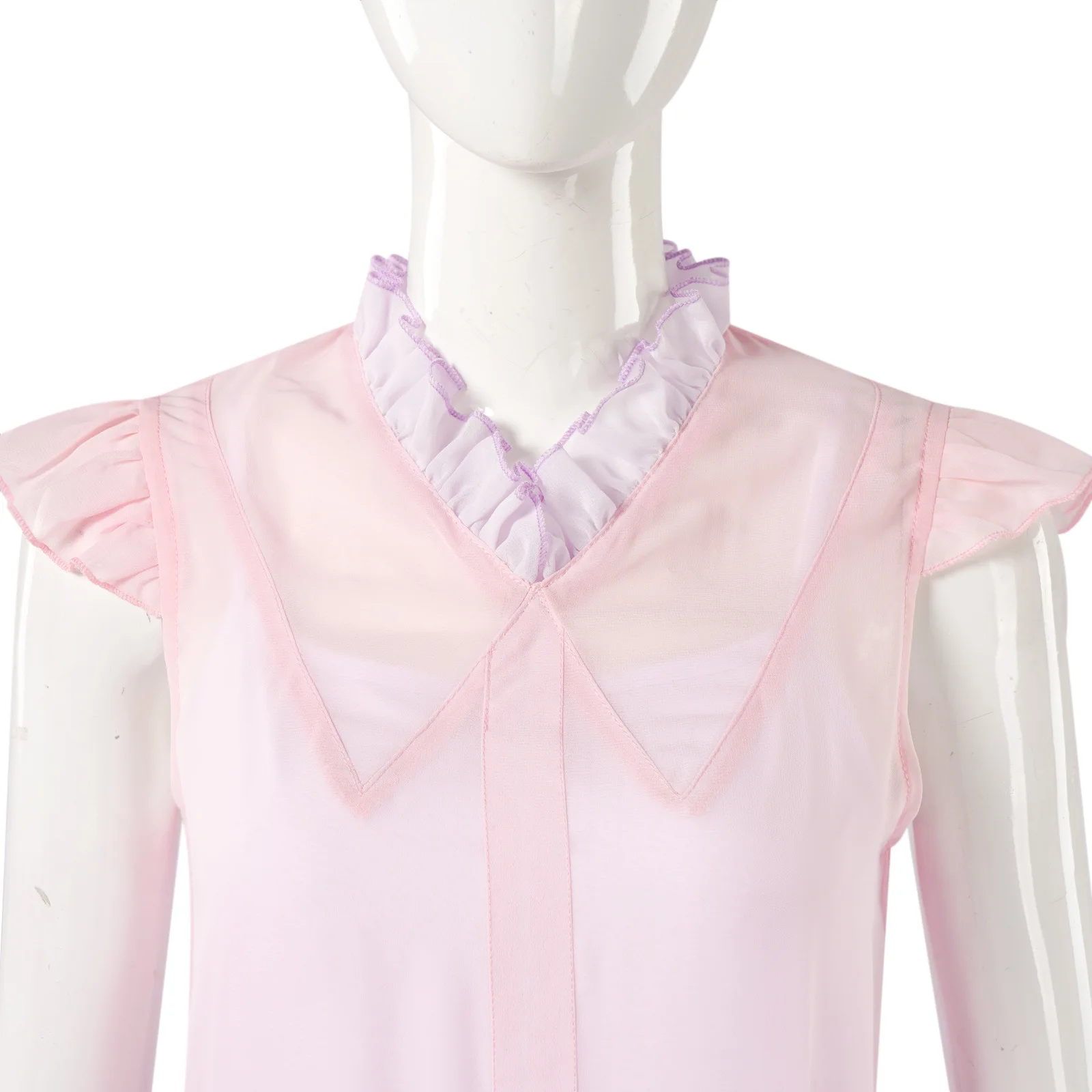 Костюм для косплея Wicked Glinda Gotic Movie Party ролевое розовое платье вечеринки на