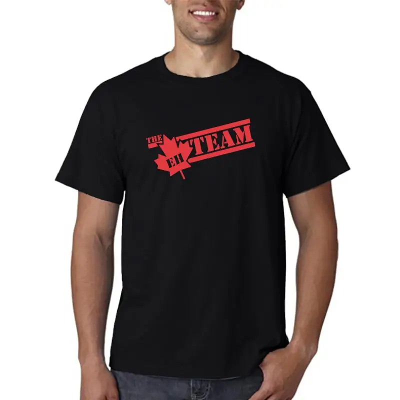 Футболки The Eh Team для мужчин Canada Pride Canadian Maple Leaf новинка хлопковая футболка с