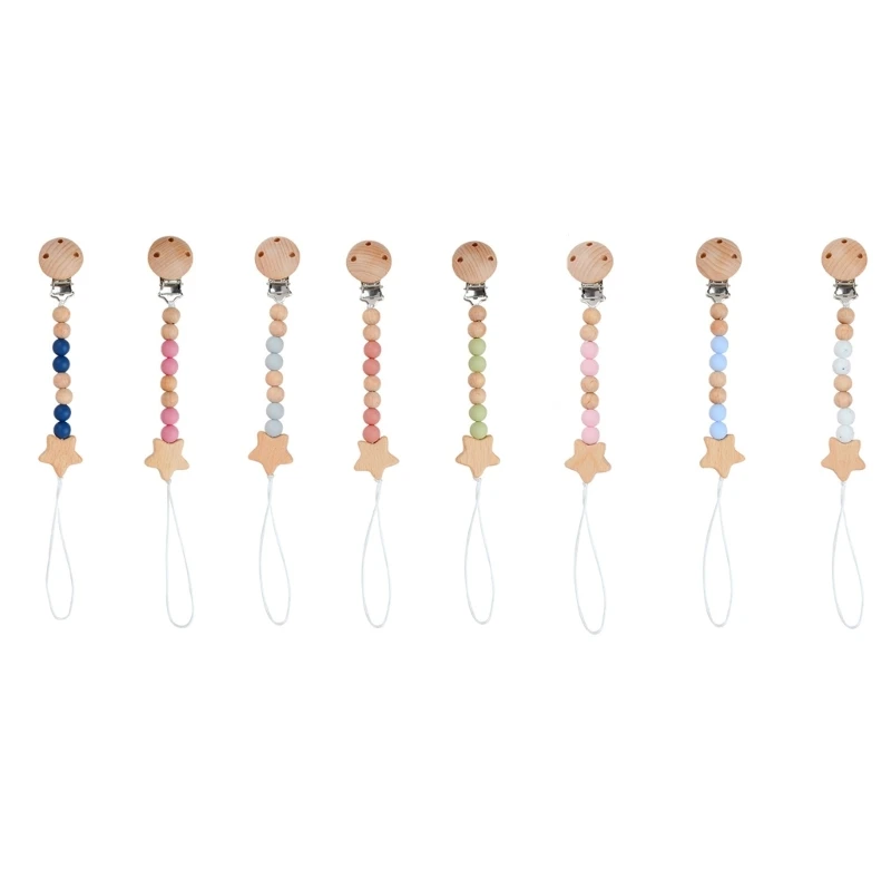 

Pacifier Holders Teether Toy Pacifier Strap Baby Supply Products Pacifier Chain Wholesale