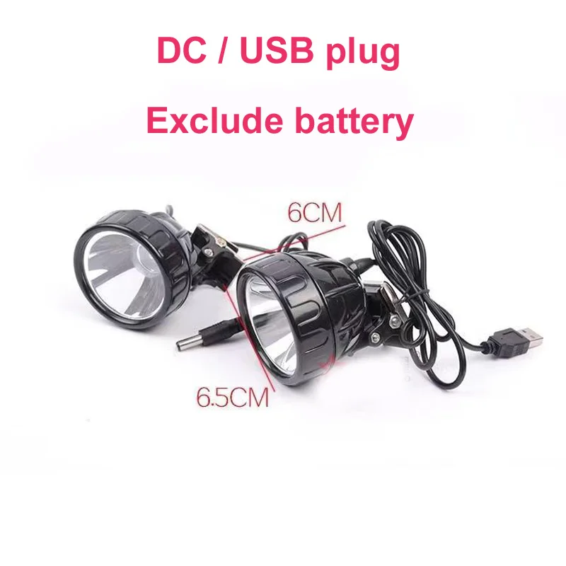 10W Led горняшка раздельного заряда ослепляющая Рыбная Лампа профессиональная на открытом воздухе водонепроницаемая Super Power яркий фара 7008 Портативный фонарик на.