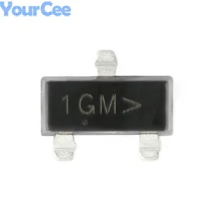 10pcs MMBTA06LT1G MMBTA06 1GM SOT-23 SMD NPN Transistor 80V/500mA New and Original