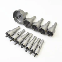 woodworking tools hole opener set high speed steel hole opener drill metal iron sheet punching reaming 12 piece set