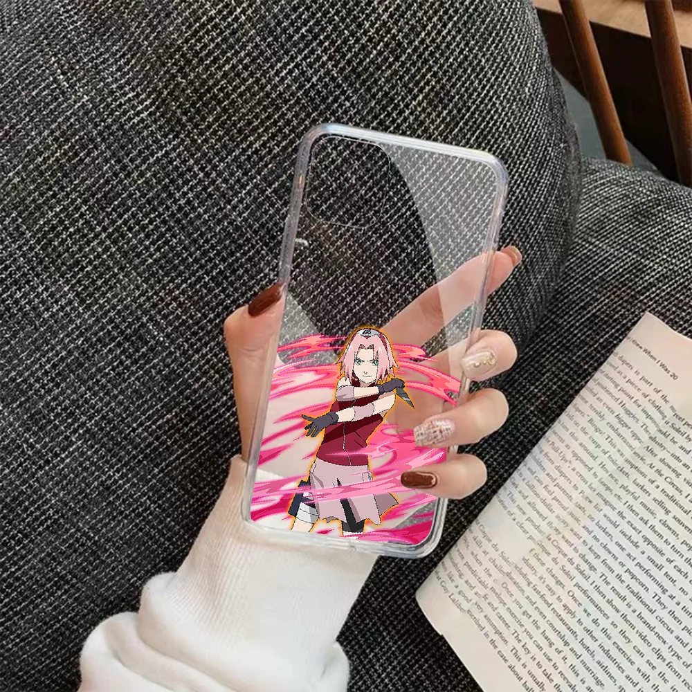 Чехол для телефона NARUTO-Haruno Sakura Huawei P Mate P10 P20 P30 P40 10 20 Smart Z Pro Lite 2019 прозрачный
